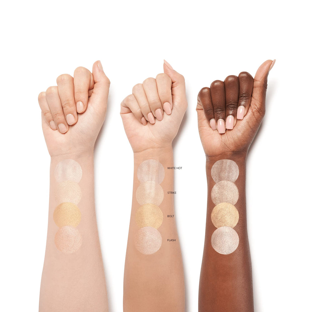 Carter Beauty By Marissa Carter Mini Highlighter Palette | Long Lasting Makeup | Shimmer & Matte Shades (Blaze) - TrustMedUSA