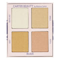 Carter Beauty By Marissa Carter Mini Highlighter Palette | Long Lasting Makeup | Shimmer & Matte Shades (Blaze) - TrustMedUSA