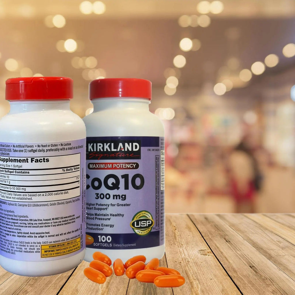 CARZIX CoQ10 300mg,100 Softgels-Helps Maintain Healthy Blood Pressure，Romotes - TrustMedUSA