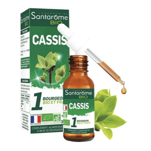 Cassis BIO Macérat de bourgeons Flacon 30 ml SANTAROME - TrustMedUSA