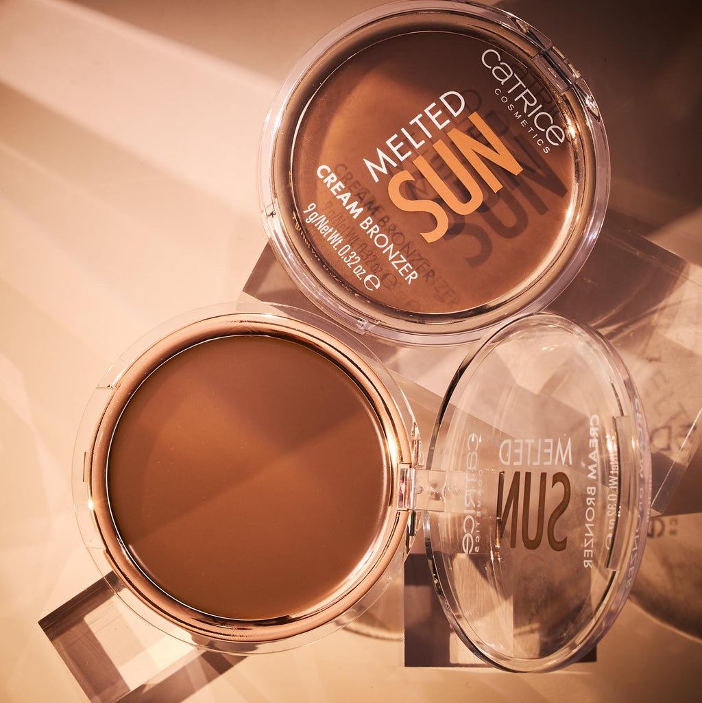 Catrice | Melted Sun Cream Bronzer, Easy to Blend Buildable Coverage for Long Lasting Bronzed Glow, Vegan & Cruelty Free, Without Parabens, Oil & Microplastic Particles (30 | Pretty Tanned) - TrustMedUSA