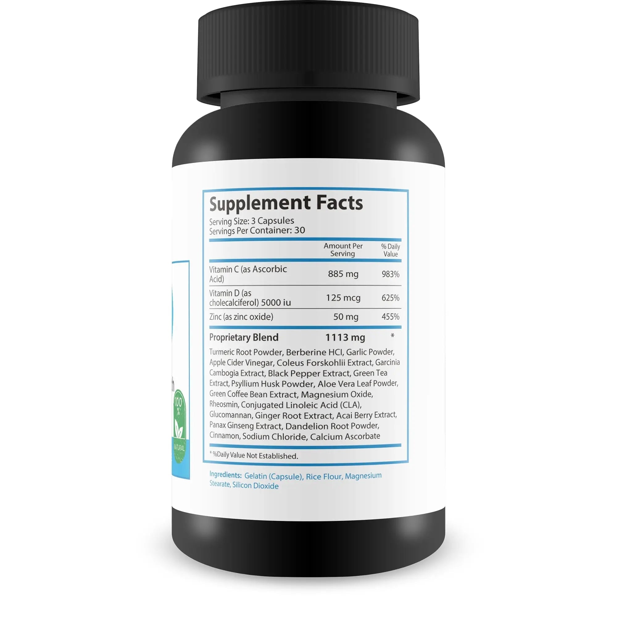 CDZ Supplement Vitamin C D and Zinc Plus Herbs - Our Best Vitamin C D Zinc Blood Booster for Blood Balance & Blood Flow - C Z D Blood Flow & Circulatory Health - Pro Canna Labs Gummies Capsules - TrustMedUSA