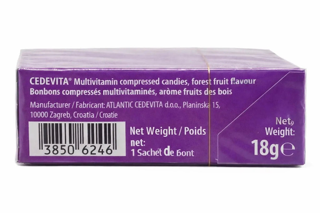 Cedevita Multivitamin Healthy and Sweet Candies - Pack of 8 (Forest Fruit) - TrustMedUSA