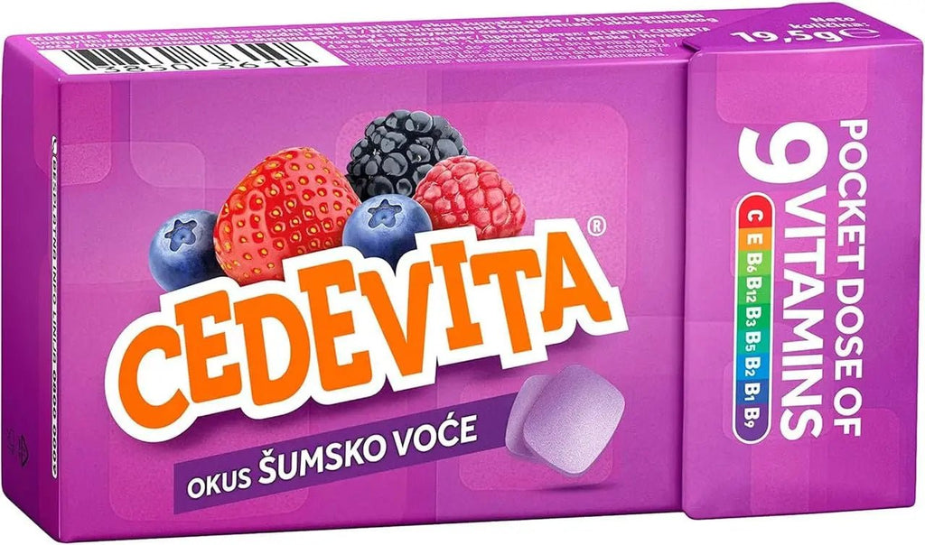 Cedevita Multivitamin Healthy and Sweet Candies - Pack of 8 (Forest Fruit) - TrustMedUSA