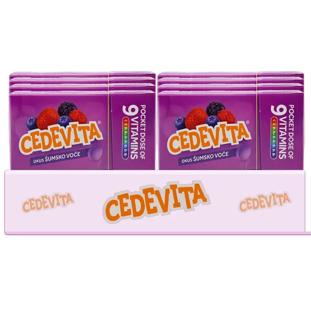 Cedevita Multivitamin Healthy and Sweet Candies - Pack of 8 (Forest Fruit) - TrustMedUSA