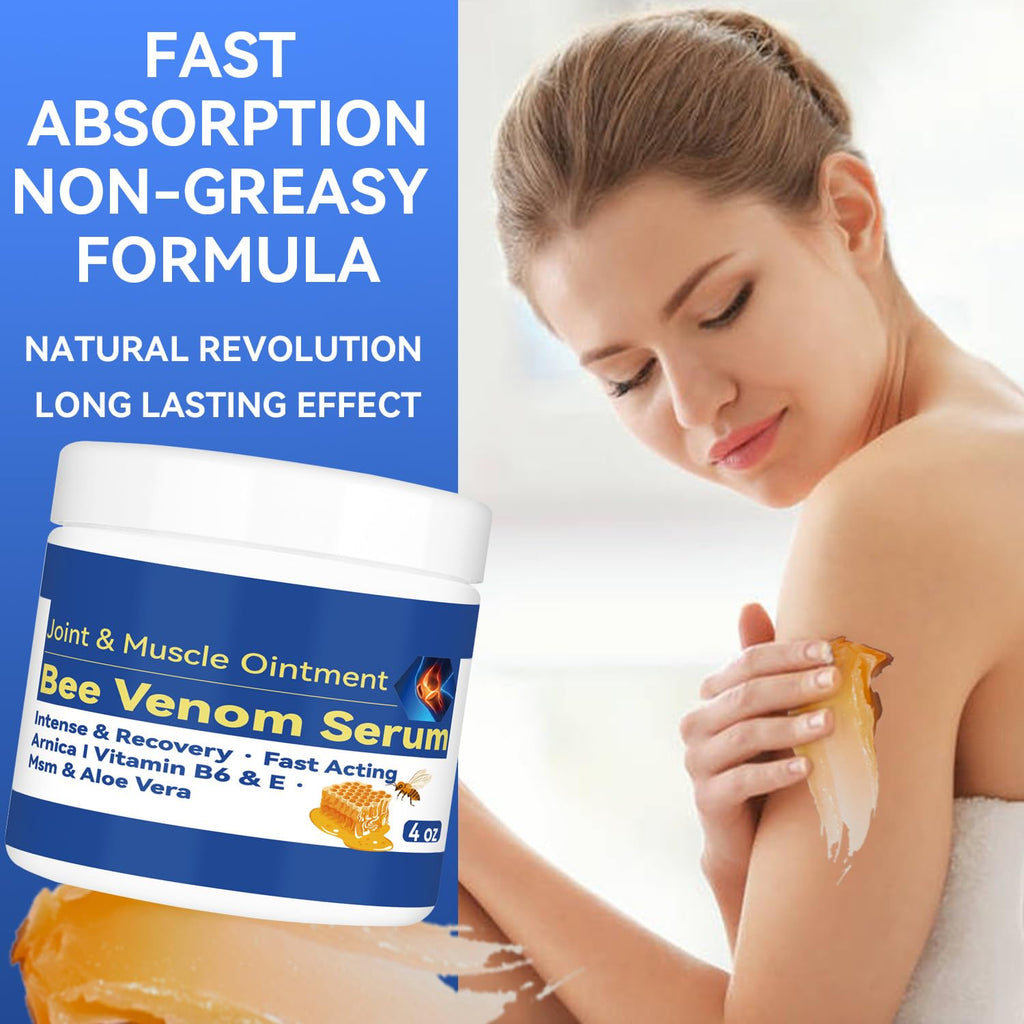 Cedonivor Bee Venom Joint and Bone Cream, Bee Venom Joint Relief Cream Joint Care for Knee, Neck, Back, Hands, Feet Moisturizer - TrustMedUSA