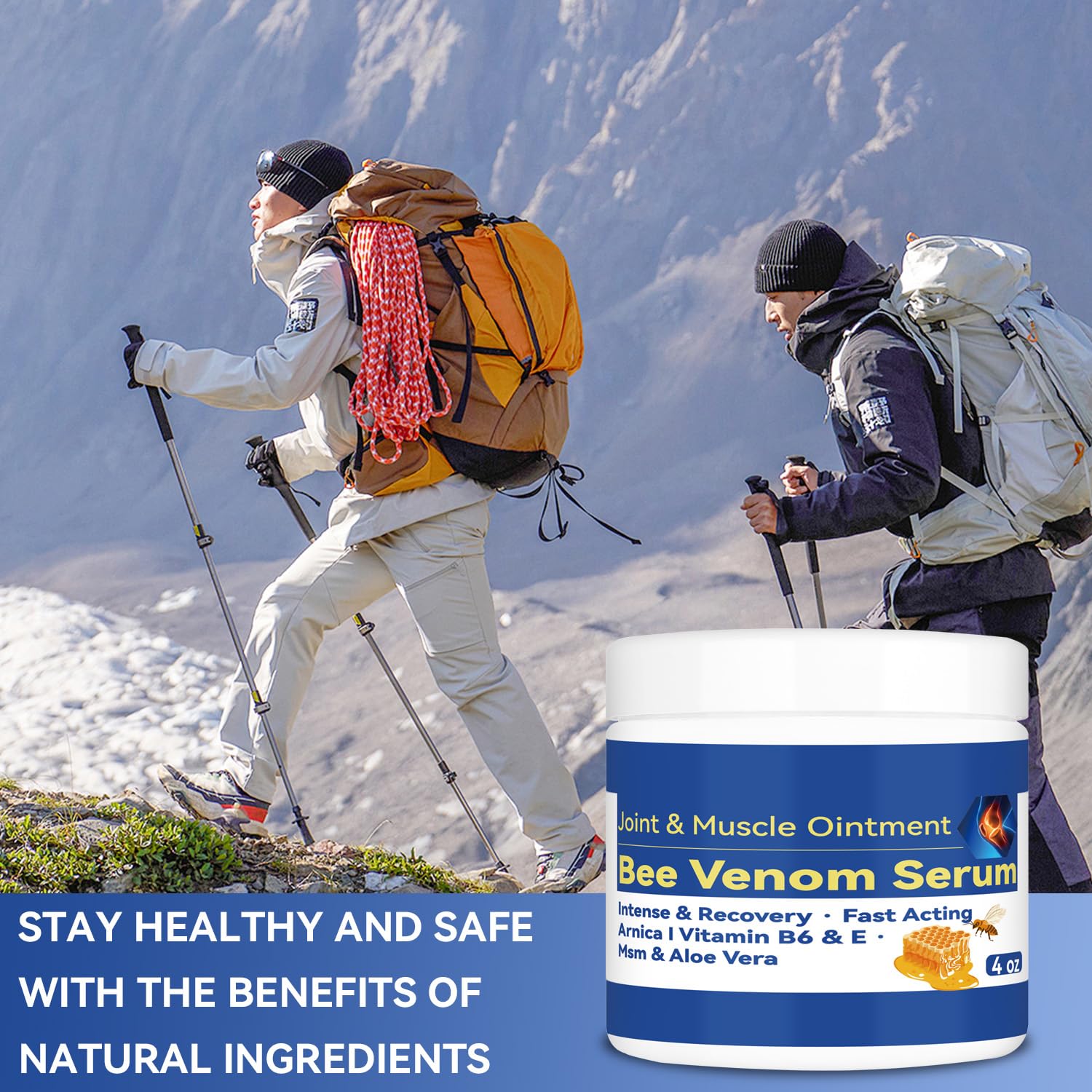 Cedonivor Bee Venom Joint and Bone Cream, Bee Venom Joint Relief Cream Joint Care for Knee, Neck, Back, Hands, Feet Moisturizer - TrustMedUSA
