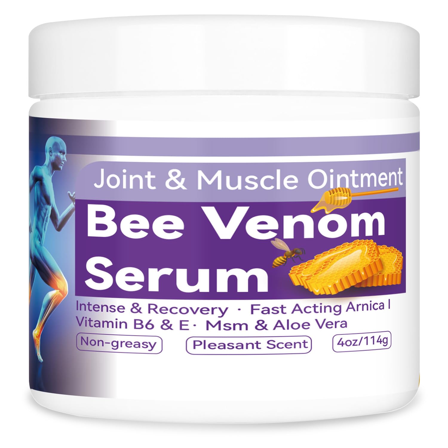 Cedonivor Bee Venom Joint Cream, Joint & Muscle Soothing, Bee Venom Cream for Back, Knee, Hands, Neck, Feet - TrustMedUSA