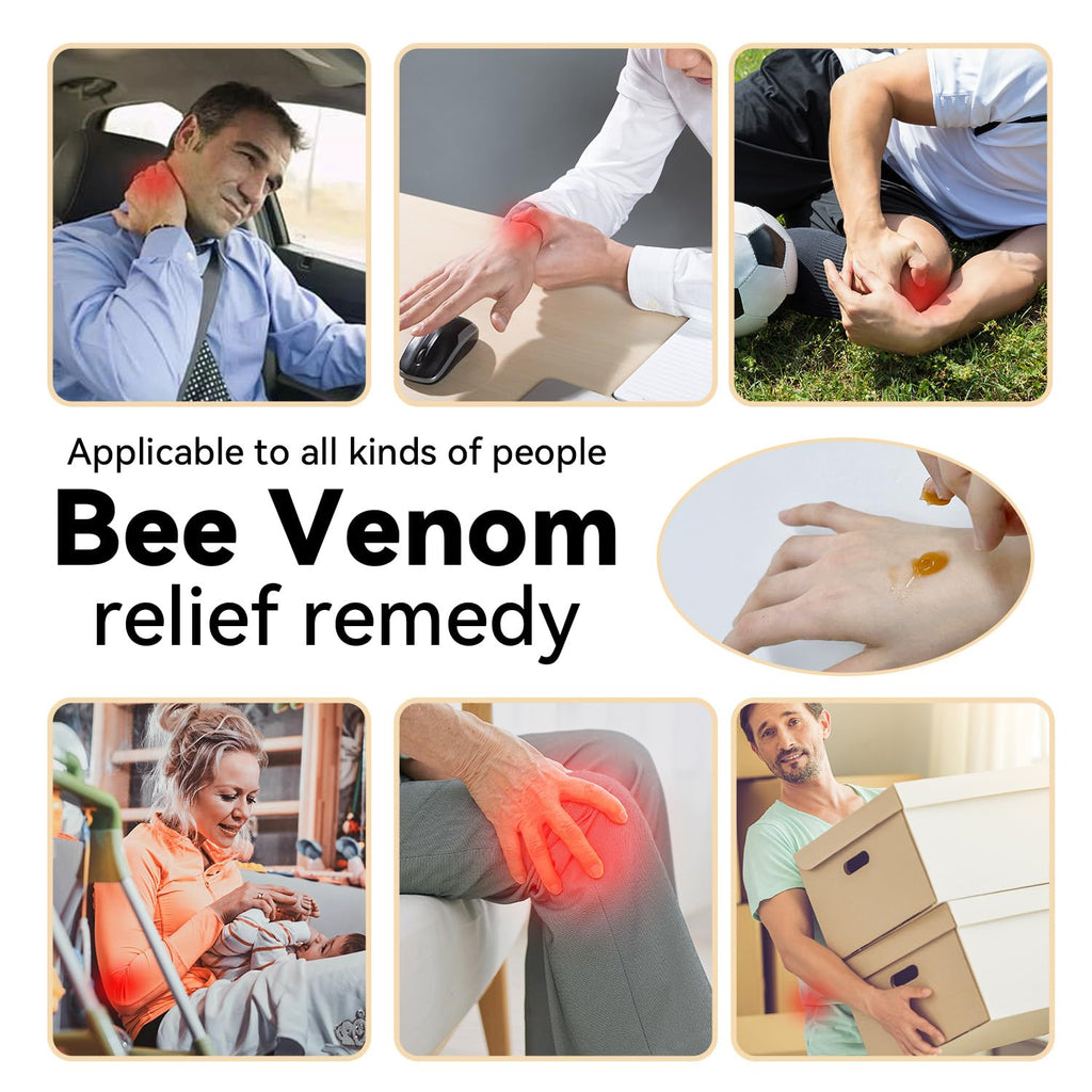 Cedonivor Bee Venom Joint Cream, Joint & Muscle Soothing, Bee Venom Cream for Back, Knee, Hands, Neck, Feet - TrustMedUSA