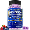 Ceecisee Methylated Multivitamin for Men Over 50: Daily Mens Multivitamins Gummies with Omega Probiotic Magnesium Zinc Vitamins D3 B12 - Energy Immune Support No Iron Vitamins Gummy for Men(60Count) - TrustMedUSA
