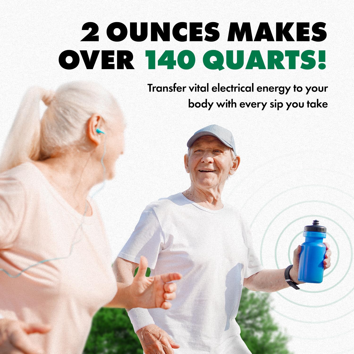 Cell Power® Oxygen Drops (1oz) - Liquid Oxygen Dietary Supplement Enriched with Beets, Grapes, and Vegetable Protein - Liquid Oxygen Drops for Wellness - TrustMedUSA