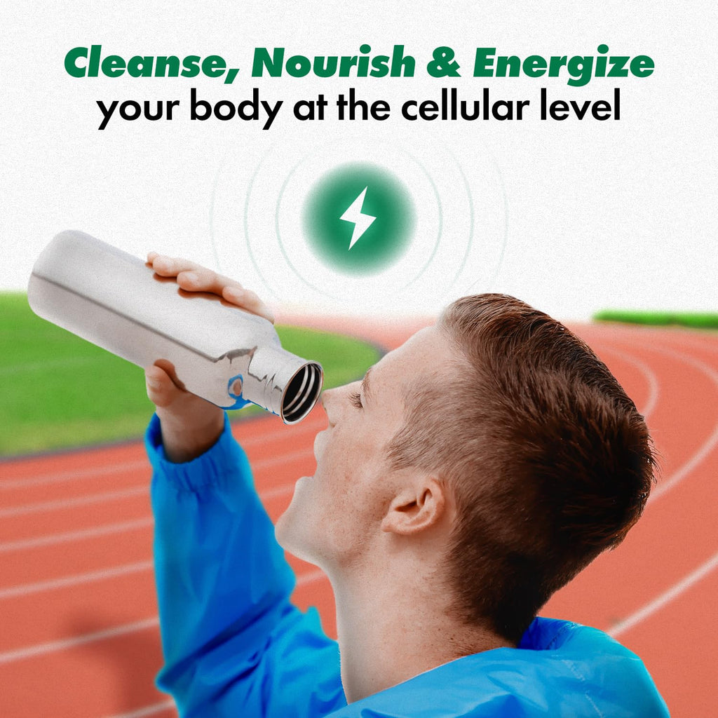 Cell Power® Oxygen Drops (1oz) - Liquid Oxygen Dietary Supplement Enriched with Beets, Grapes, and Vegetable Protein - Liquid Oxygen Drops for Wellness - TrustMedUSA