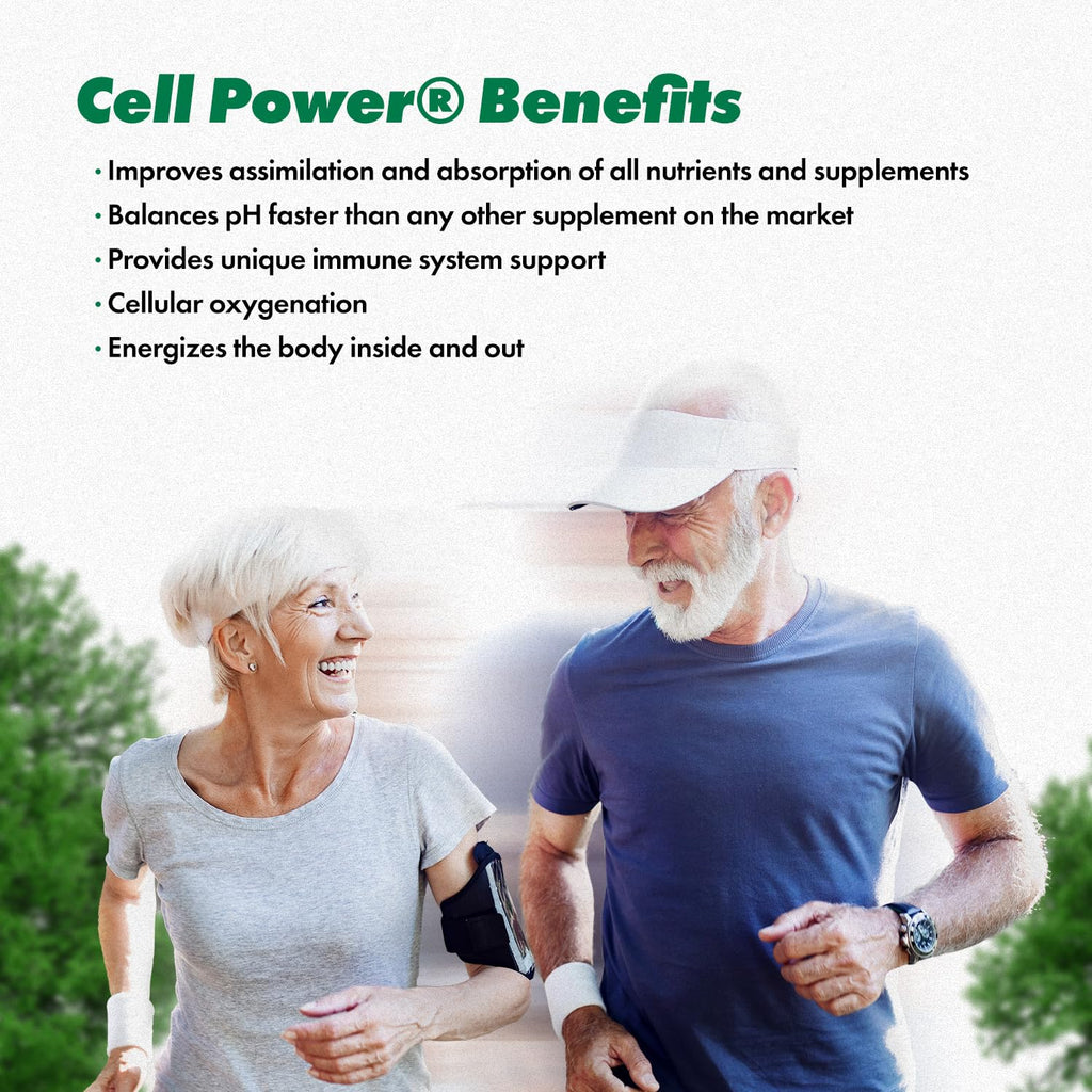 Cell Power® Oxygen Drops (1oz) - Liquid Oxygen Dietary Supplement Enriched with Beets, Grapes, and Vegetable Protein - Liquid Oxygen Drops for Wellness - TrustMedUSA
