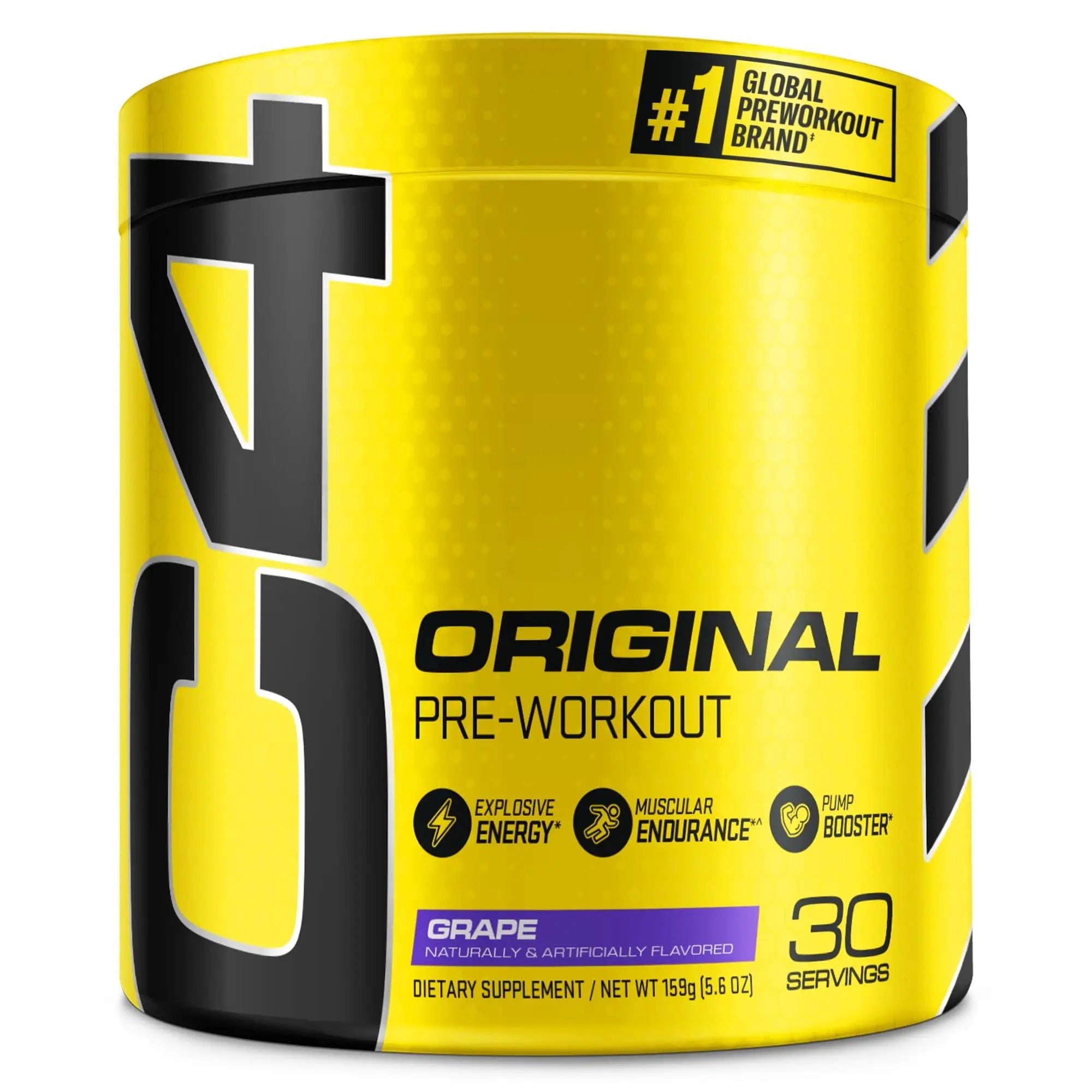 Cellucor C4 Original Pre Workout Powder Grape Sugar Free Preworkout Energy - TrustMedUSA