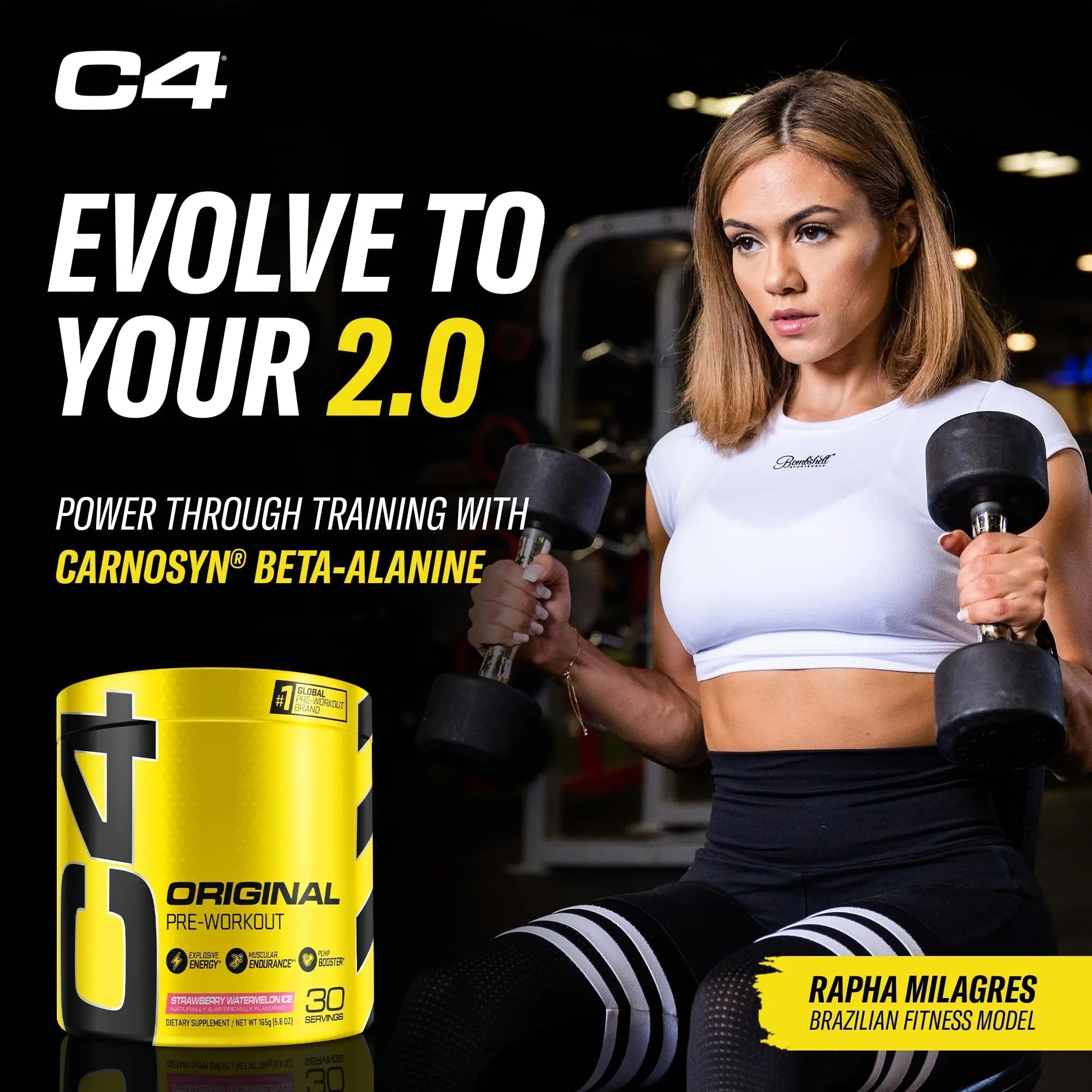 Cellucor C4 Original Pre Workout Powder Strawberry Watermelon Ice Sugar Free Preworkou - TrustMedUSA
