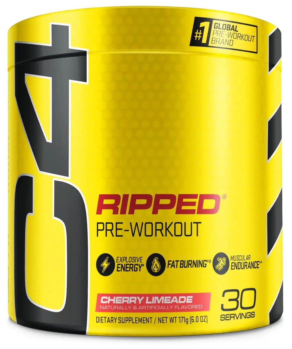 Cellucor C4 Ripped Pre Workout Powder Cherry Limeade | Creatine Free + Sugar Free - TrustMedUSA