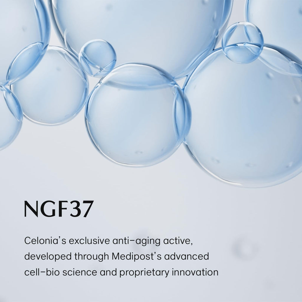 CELONIA Signature Bio Facial Sheet Mask, Stem Cell Deep Hydrating Face Mask, Anti Aging Treatment For Healthy Glowing Skin, Minimize Pores, Reduce Fine Line, Boost elasticity, Correct Redness 5 Count - Maple Wellness Supplements