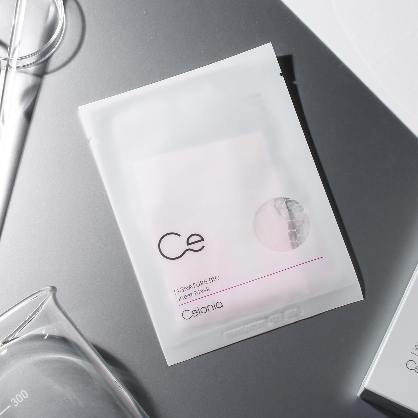 CELONIA Signature Bio Facial Sheet Mask, Stem Cell Deep Hydrating Face Mask, Anti Aging Treatment For Healthy Glowing Skin, Minimize Pores, Reduce Fine Line, Boost elasticity, Correct Redness 5 Count - Maple Wellness Supplements