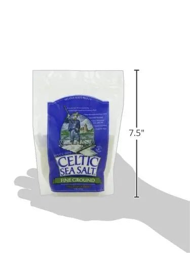 Celtic Sea Salt, Fine Ground, 8 Ounce, 0.5 Pound (Pack of 1) - TrustMedUSA