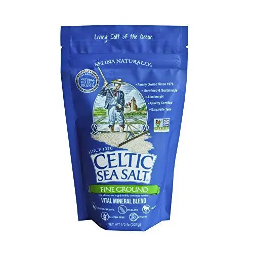 Celtic Sea Salt, Fine Ground, 8 Ounce, 0.5 Pound (Pack of 1) - TrustMedUSA