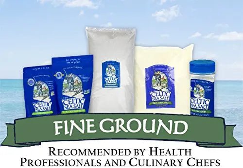 Celtic Sea Salt, Fine Ground, 8 Ounce, 0.5 Pound (Pack of 1) - TrustMedUSA