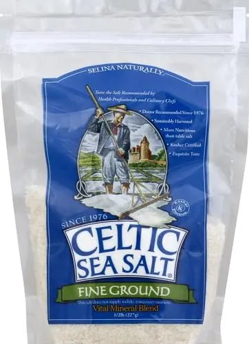 Celtic Sea Salt, Fine Ground, 8 Ounce, 0.5 Pound (Pack of 1) - TrustMedUSA