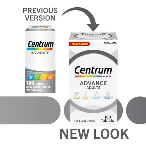 Centrum Advance Multivitamin & Mineral Supplements, 24 essential nutrients including - TrustMedUSA
