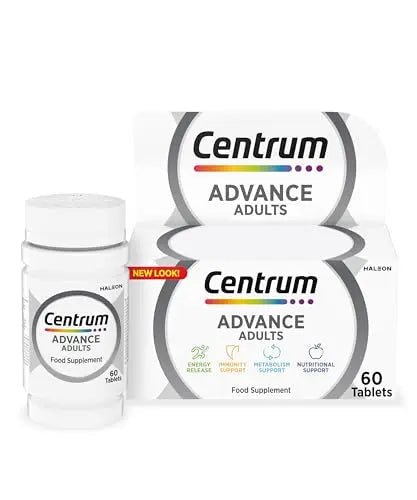 Centrum Advance Multivitamin & Mineral Supplements, 24 essential nutrients including - TrustMedUSA