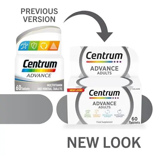 Centrum Advance Multivitamin & Mineral Supplements, 24 essential nutrients including - TrustMedUSA