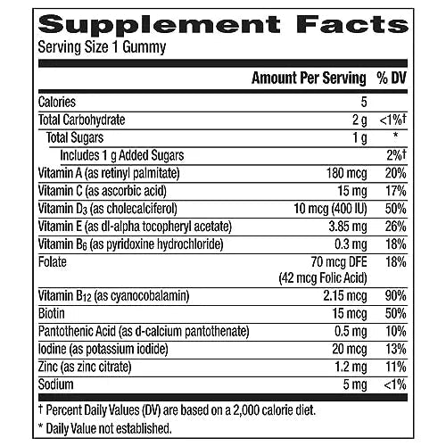 Centrum Kids Multivitamin Gummies, Tropical Punch Flavor Made With Natural Flavors - TrustMedUSA