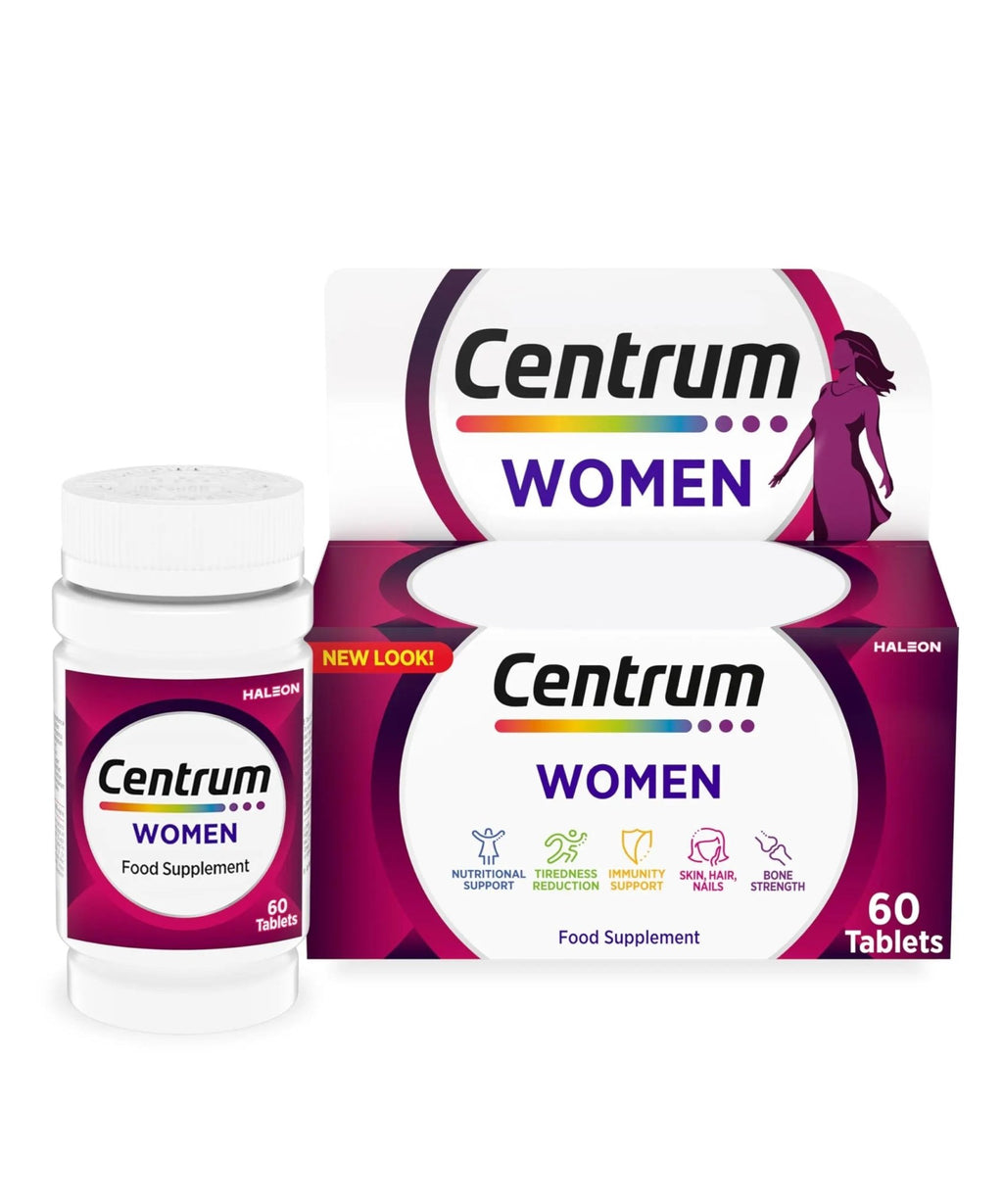 Centrum Women Tablets Multivitamin & Mineral Supplements, with 23 essential nutrients - TrustMedUSA