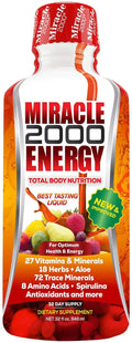 Century Systems - Miracle 2000, Complete Liquid Multivitamin and Mineral Supplement with Amino Acids and Antioxidants, 32 Ounces - TrustMedUSA