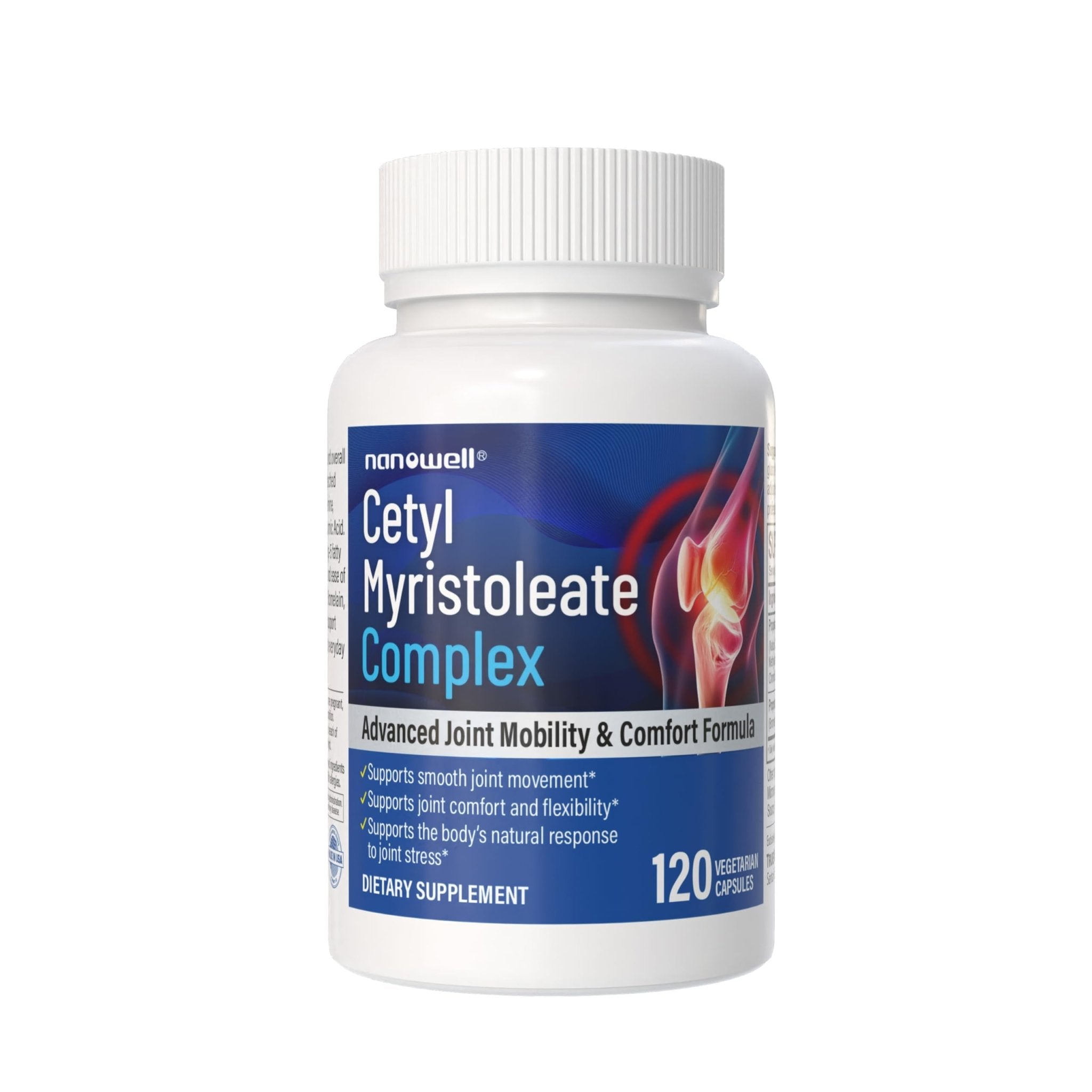 Cetyl Myristoleate Complex, CMO Advanced Joint Mobility & Comfort Formula 120 Capsules - TrustMedUSA
