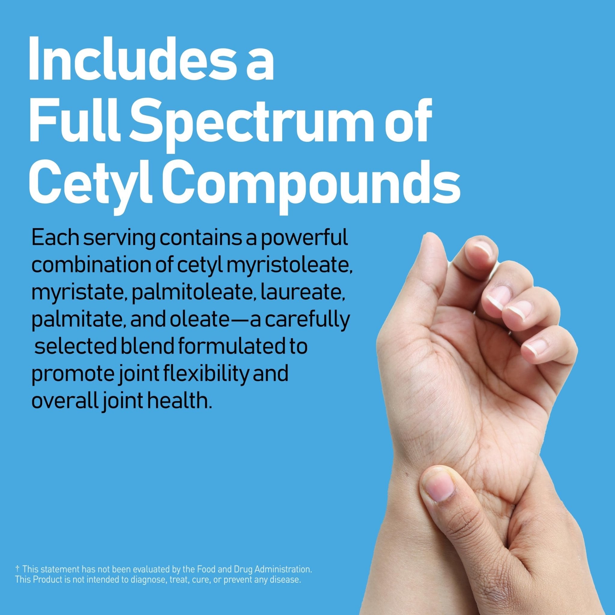 Cetyl Myristoleate Complex, CMO Advanced Joint Mobility & Comfort Formula 120 Capsules - TrustMedUSA