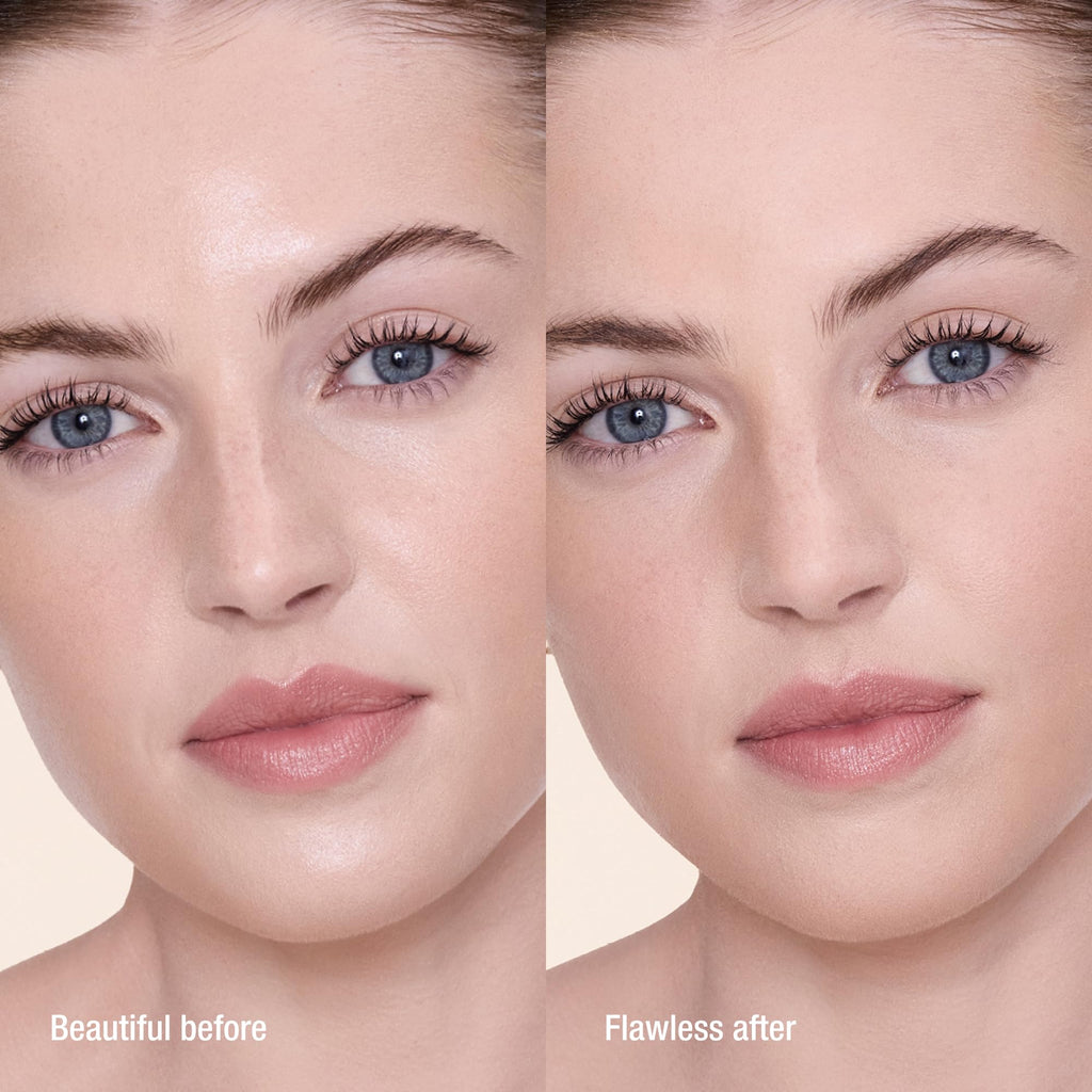 Charlotte Tilbury Airbrush Flawless Finish Setting Powder - Pore-Blurring Pressed Powder for Face Makeup to Minimize Shine with a Soft-Focus Finish - 1 Fair - TrustMedUSA