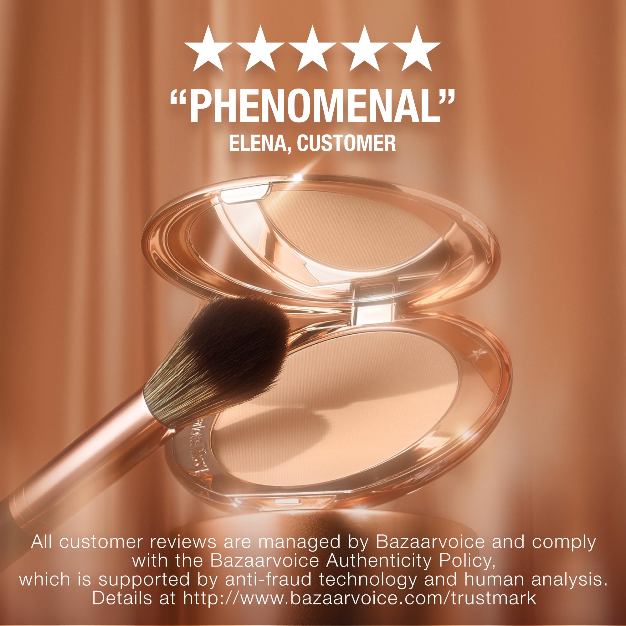 Charlotte Tilbury Airbrush Flawless Finish Setting Powder - Pore-Blurring Pressed Powder for Face Makeup to Minimize Shine with a Soft-Focus Finish - 1 Fair - TrustMedUSA