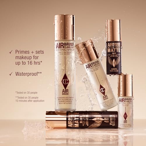 Charlotte Tilbury Airbrush Flawless Setting Spray - Ultra-Fine Hydrating Mist to Prime - TrustMedUSA