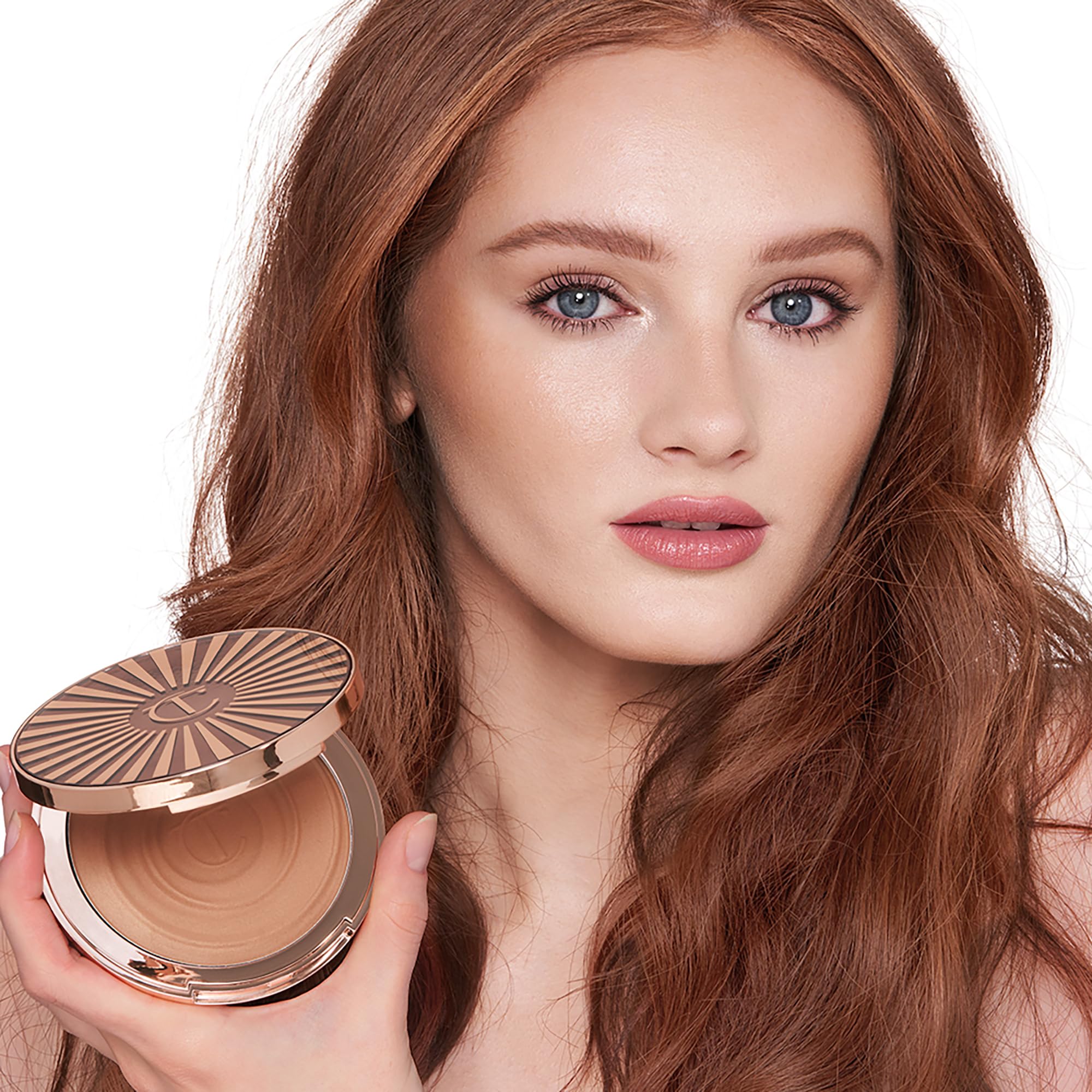Charlotte Tilbury Beautiful Skin Face Makeup & Body Cream Bronzer - Hydrating Hyaluronic Acid & Pro Vitamin D3 to Blur for a Sun-Kissed Glow - Up to 16Hr Wear, Sweat & Humidity Proof - 1 Fair - TrustMedUSA
