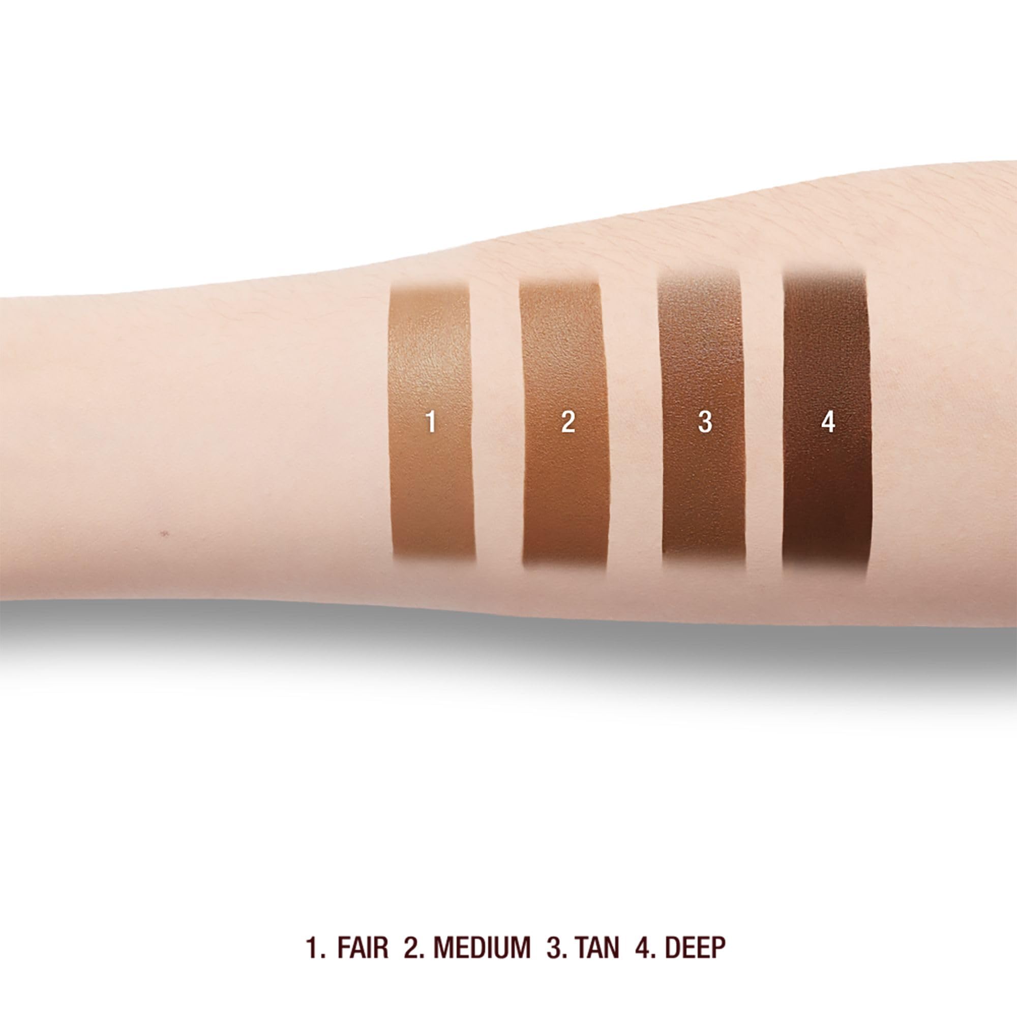 Charlotte Tilbury Beautiful Skin Face Makeup & Body Cream Bronzer - Hydrating Hyaluronic Acid & Pro Vitamin D3 to Blur for a Sun-Kissed Glow - Up to 16Hr Wear, Sweat & Humidity Proof - 1 Fair - TrustMedUSA