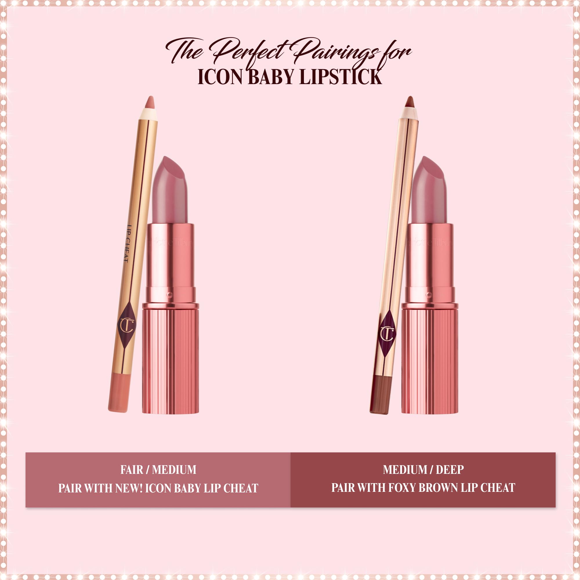 Charlotte Tilbury Lip Cheat Lip Liner Pencil - Gives Lips a Fuller-Looking, Defined Pout - Enriched with Jojoba Oil & Hyaluronic Acid - Waterproof, Smudge-Proof & Transfer-Proof - Foxy Brown - TrustMedUSA