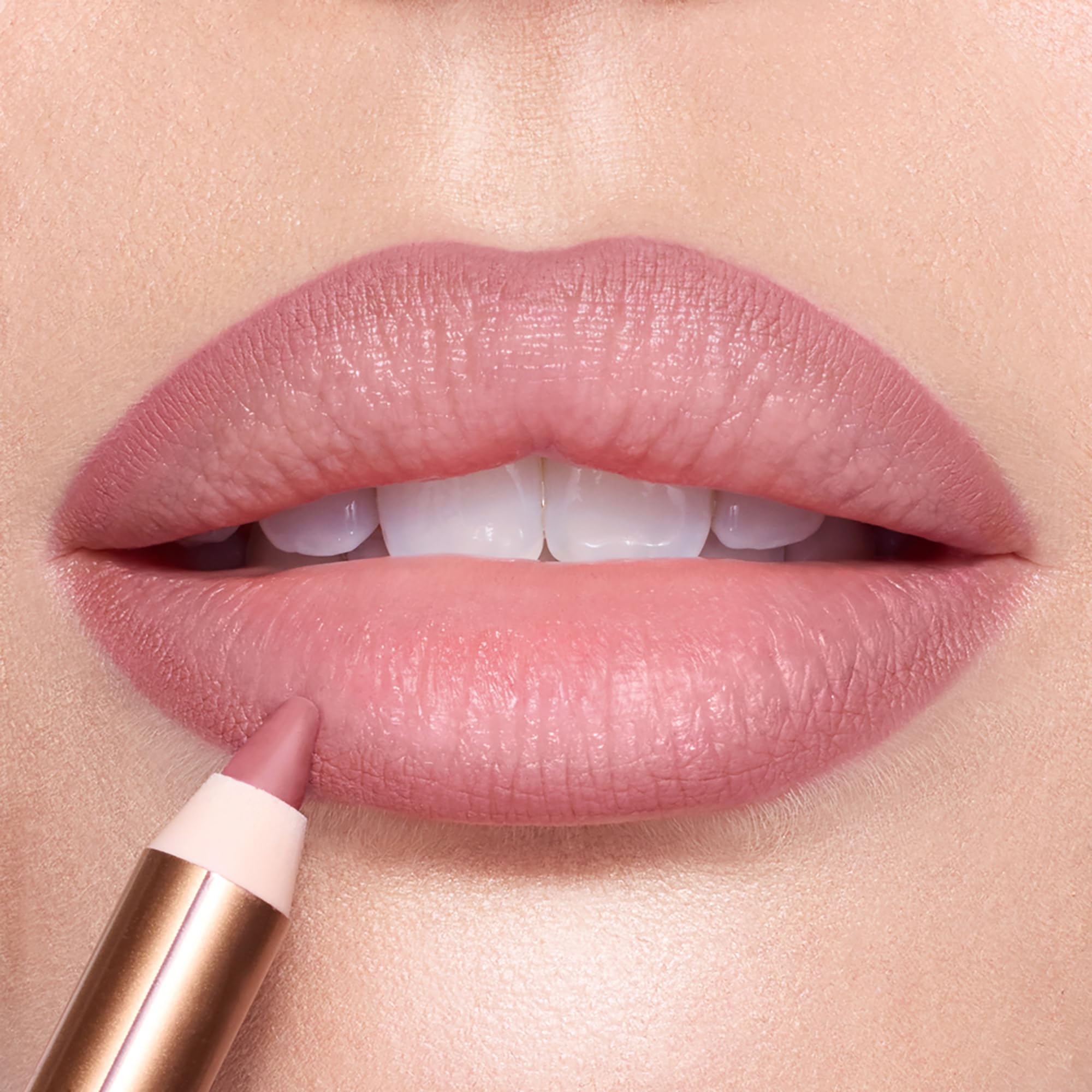 Charlotte Tilbury Lip Cheat Lip Liner Pencil - Gives Lips a Fuller-Looking, Defined Pout - Enriched with Jojoba Oil & Hyaluronic Acid - Waterproof, Smudge-Proof & Transfer-Proof - Pillow Talk Fair - TrustMedUSA