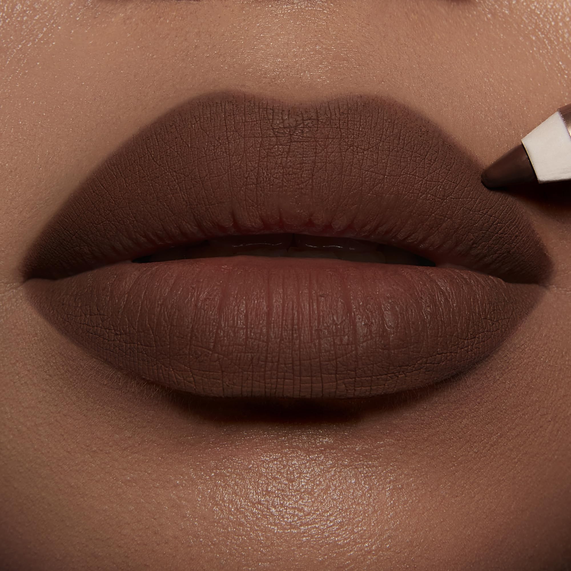 Charlotte Tilbury Lip Cheat Lip Liner Pencil - Gives Lips a Fuller-Looking, Defined Pout - Enriched with Jojoba Oil & Hyaluronic Acid - Waterproof, Smudge-Proof & Transfer-Proof - Foxy Brown - TrustMedUSA