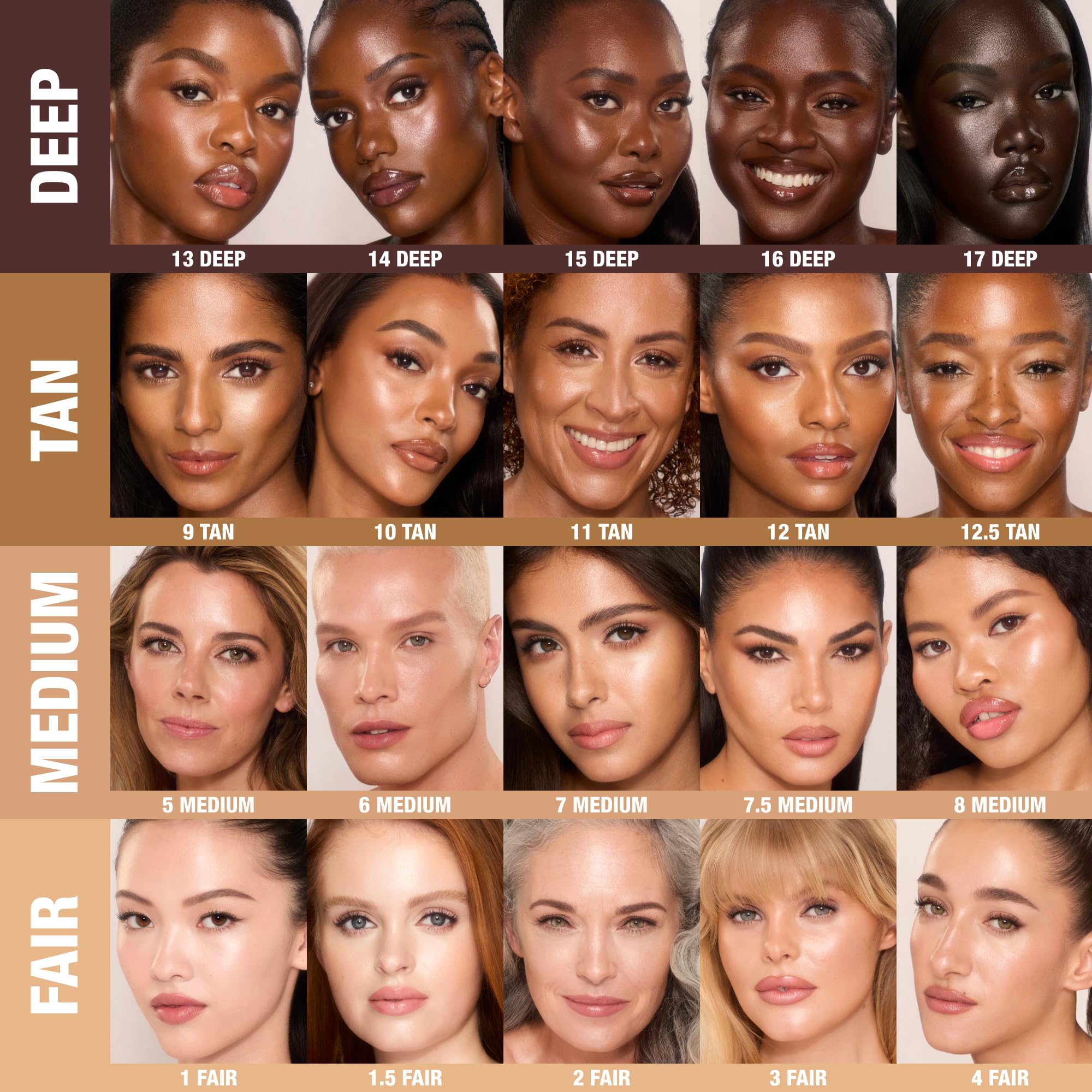 Charlotte Tilbury Unreal Skin Tint & Sheer Glow Hydrating Foundation Stick - Cream Foundation Makeup with Sheer-to-Light Coverage & a Buildable Formula - Blurring, Smoothing & Nourishing - 3 Fair - TrustMedUSA