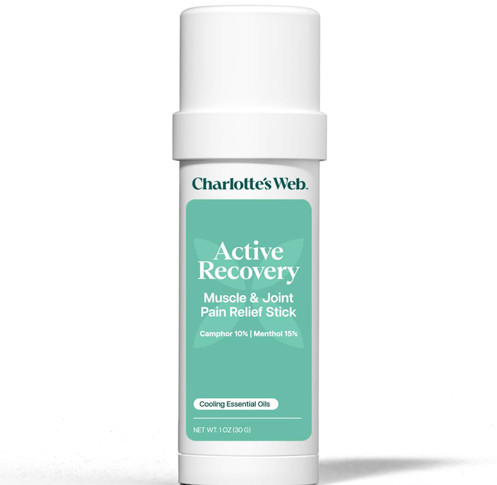 Charlotte's Web Active Recovery Muscle & Joint Pain Relief Stick 1oz - TrustMedUSA