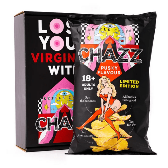 CHAZZ PUSSY Flavor Potato Chips 18+ ADULTS ONLY !!! Great for parties!!! - TrustMedUSA