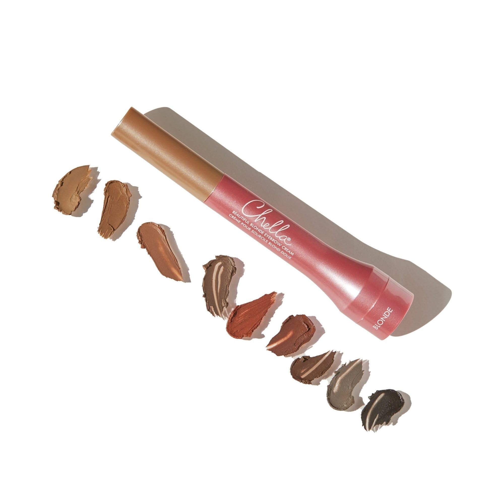 Chella Eyebrow Cream, Marvelous Medium Brown - Vegan, Cruelty Free, Paraben Free, Gluten Free Eyebrow Pomade Makeup - Long Wearing, Velvet Consistency, Water Proof - TrustMedUSA