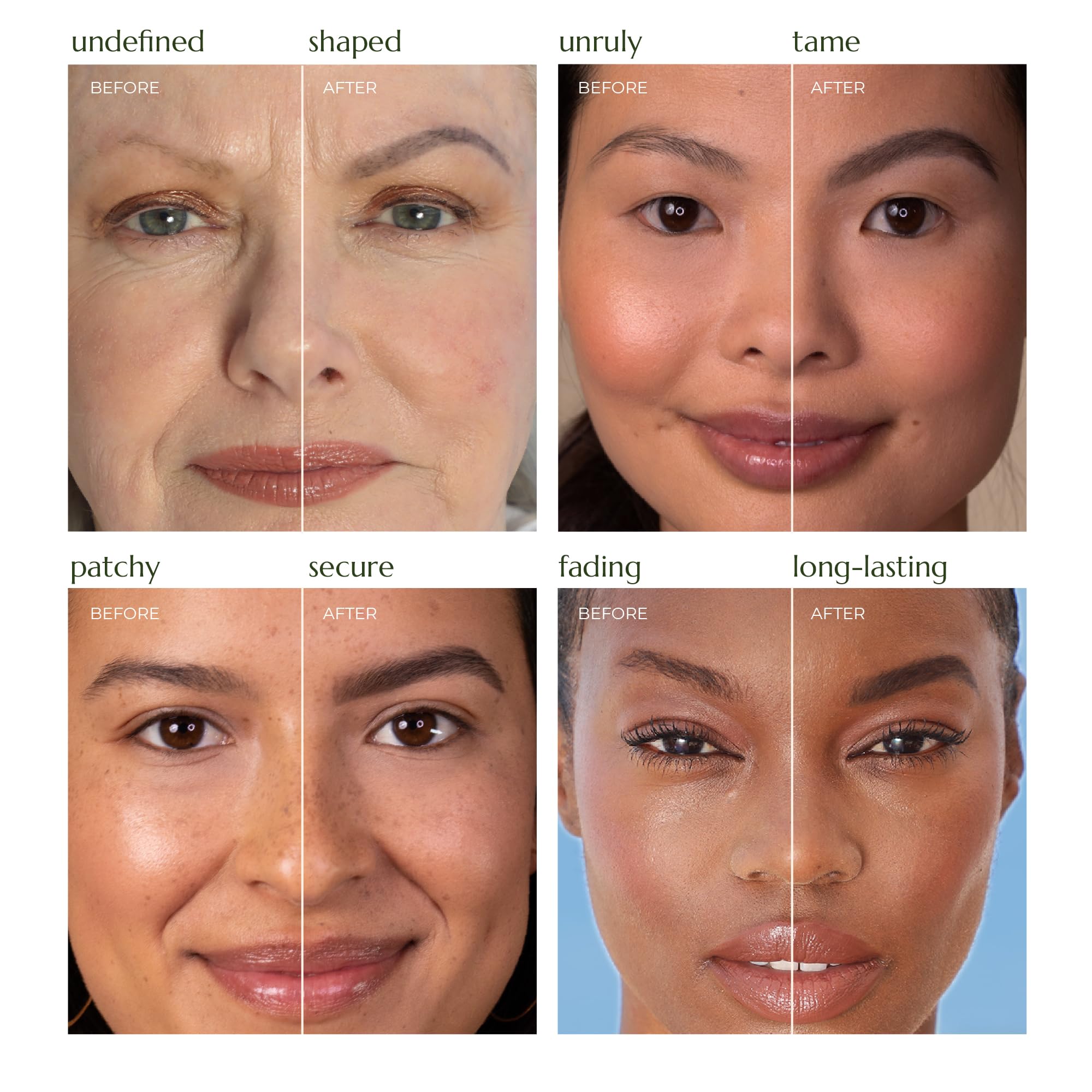Chella Eyebrow Gel, Defining Clear Eyebrow Gel - Lightweight Formula for Natural, Long Lasting Makeup - Vegan, Cruelty Free, Paraben Free, Gluten Free - TrustMedUSA