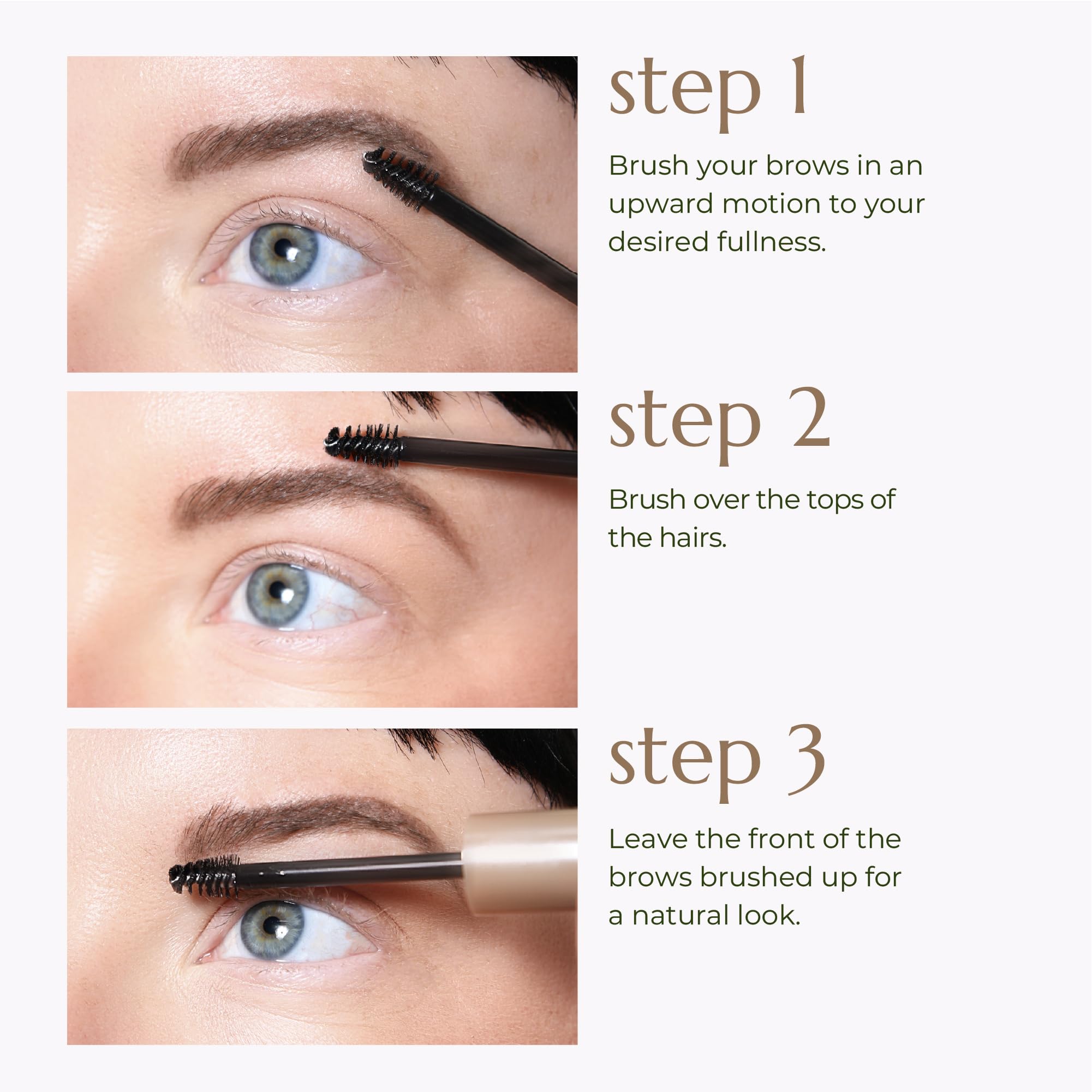 Chella Eyebrow Gel, Defining Clear Eyebrow Gel - Lightweight Formula for Natural, Long Lasting Makeup - Vegan, Cruelty Free, Paraben Free, Gluten Free - TrustMedUSA
