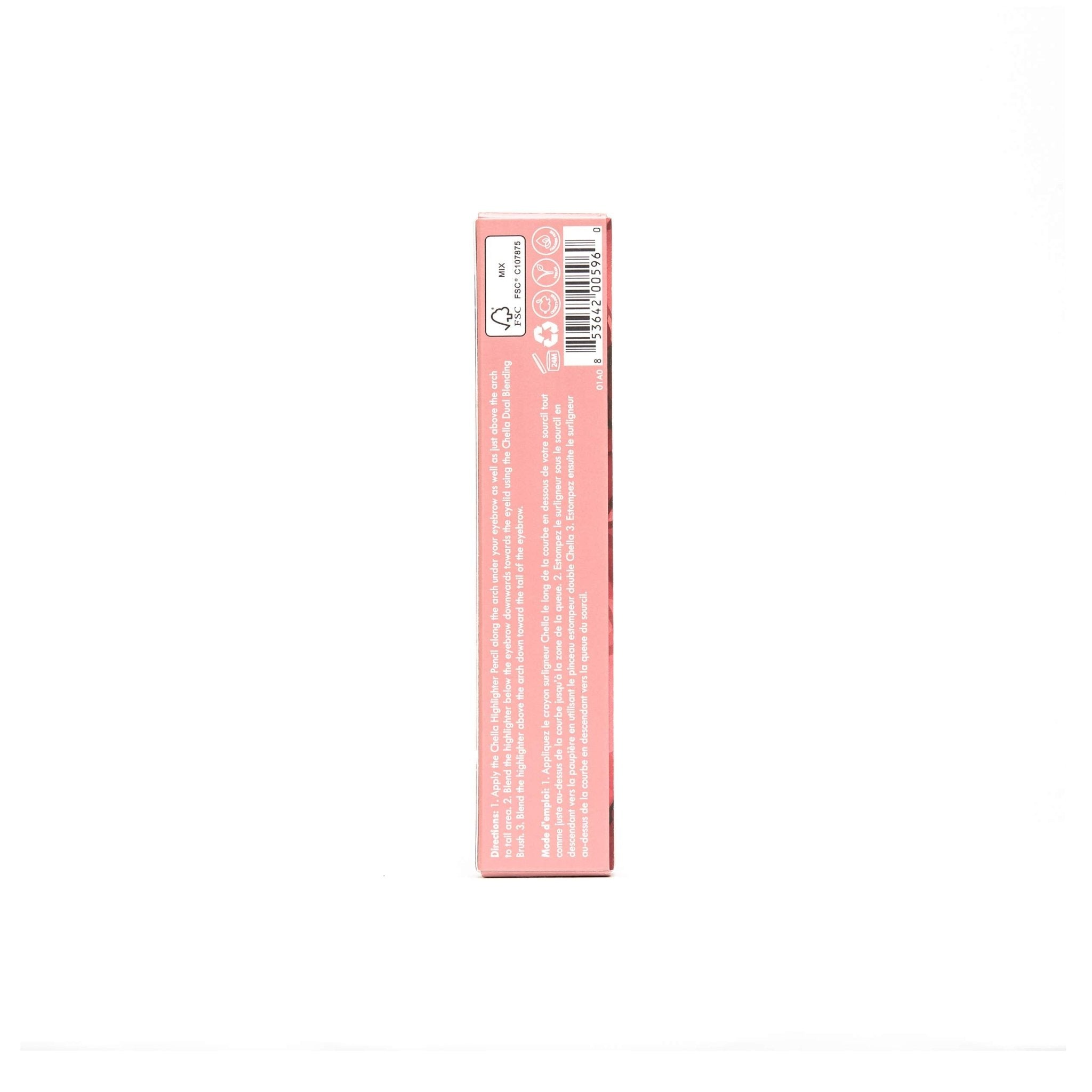 Chella Highlighter Makeup Pencil - Vegan, Cruelty Free, Paraben Free, Gluten Free - Use as a Highlighter, Concealer and Under Eye Liner (Deep Matte) - TrustMedUSA