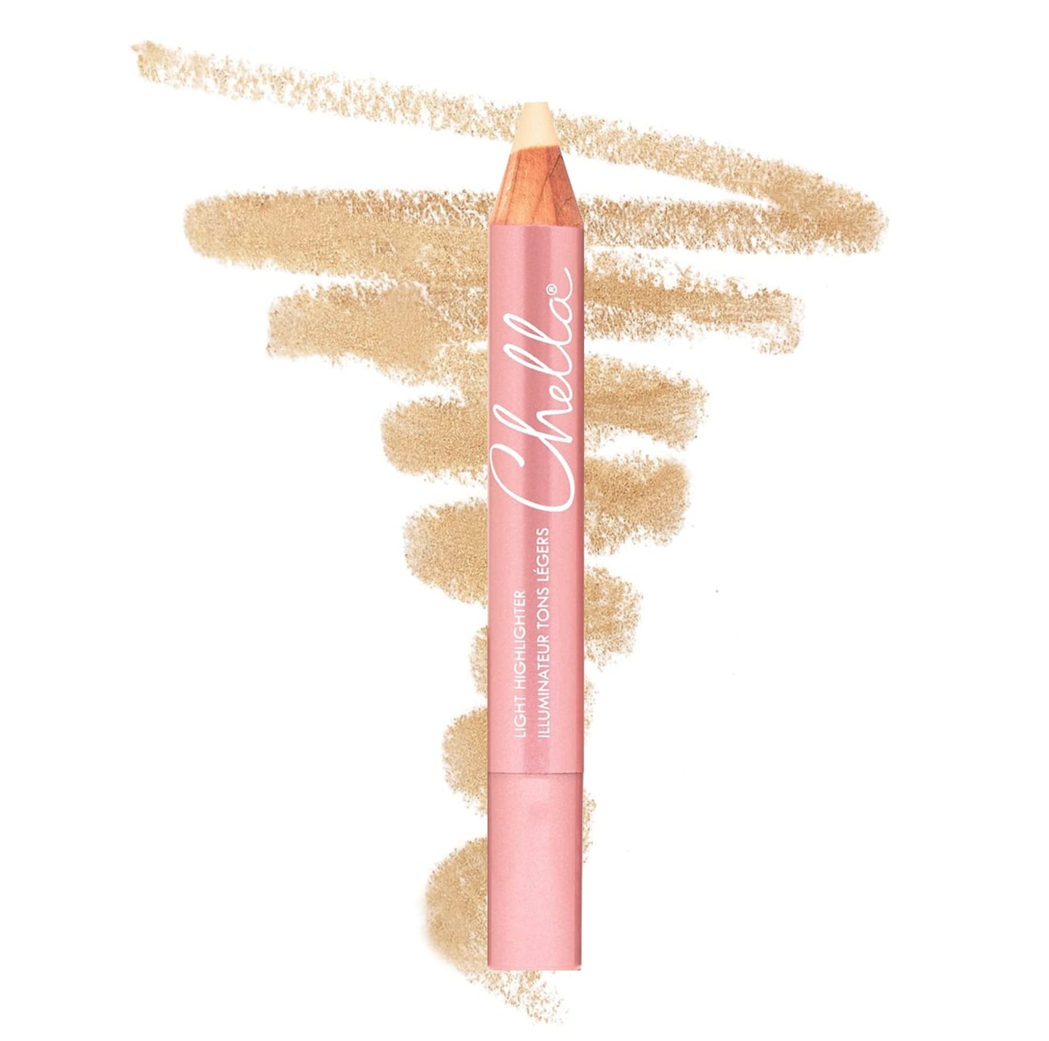 Chella Highlighter Makeup Pencil - Vegan, Cruelty Free, Paraben Free, Gluten Free - Use as a Highlighter, Concealer and Under Eye Liner (Light Matte) - TrustMedUSA